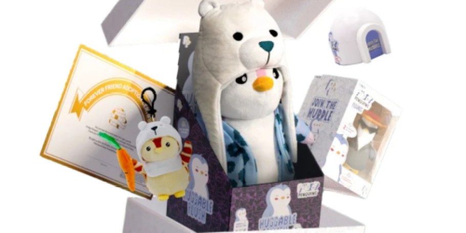 Pudgy Penguins Celebrity Box Bundle w/ Figures and Plush Only $6.49 on Walmart.com (Reg. $50)