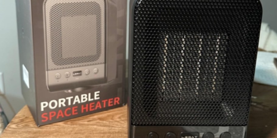 Portable Electric Ceramic Space Heater Only $13.99 Shipped on Amazon (Reg. $40)