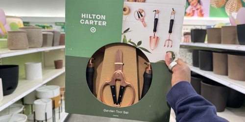 30% Off Target Hilton Carter Gardening Supplies | 3-Piece Tool Set Only $24.84 (Reg. $35)