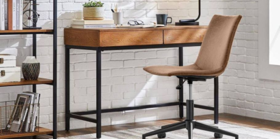 Up to 70% Off Home Depot Desks | 2-Drawer Writing Desk JUST $69 Shipped (Reg. $299)