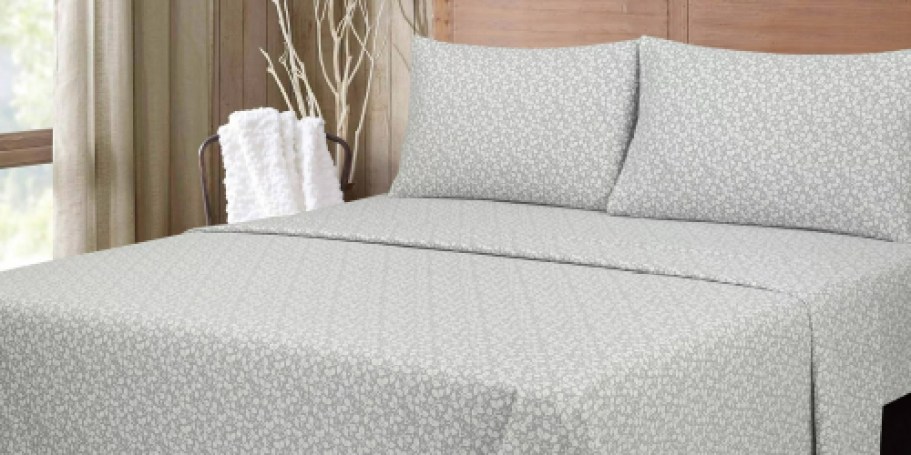 Mainstays Flannel Queen Sheet Set ONLY $10.99 on Walmart.com (Regularly $21)