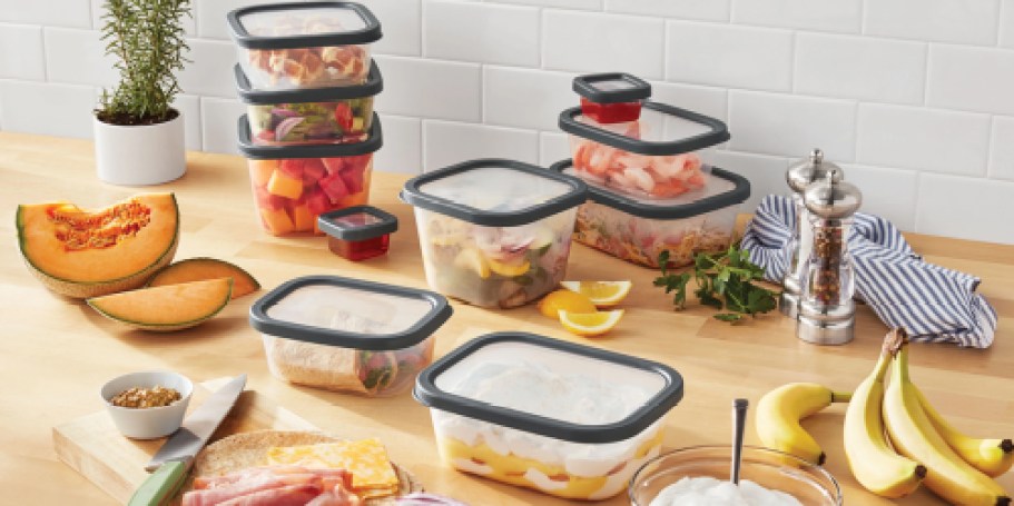 Mainstays Food Storage 20-Piece Set Only $13.88 on Walmart.com