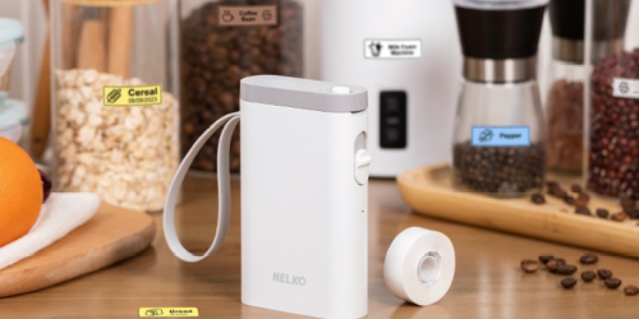 Bluetooth Label Maker ONLY $9.87 Shipped for Prime Members (Reg. $40)