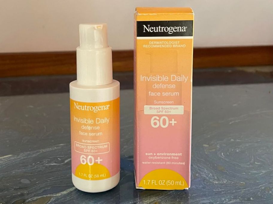 Neutrogena Invisible Daily Defense Face Serum SPF 60 1.7 OZ