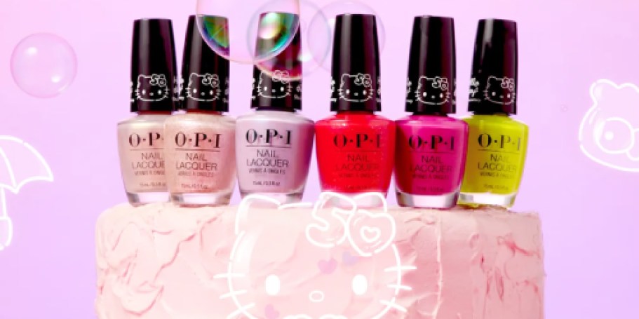 OPI Hello Kitty Nail Polish Only $5.70 Shipped on Amazon (Regularly $12)