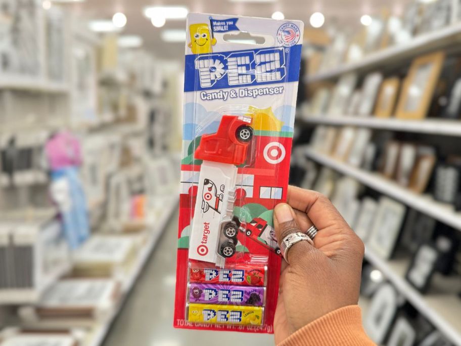 Pez Target Bullseye Truck Dispenser