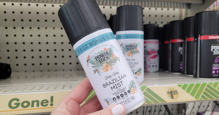 Power Stick for Her Brazilian Mist Body Mist 3.5 oz Spray 
