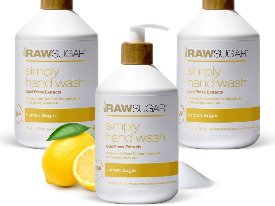 RawSugar Hand Soap Raw Lemon Sugar