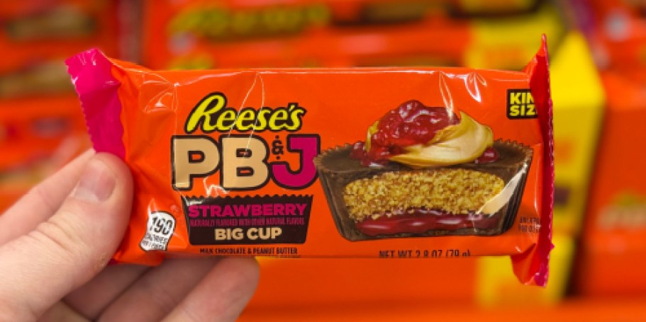 Have You Tried the NEW Reese’s Big Cup PB&J Packs Yet?