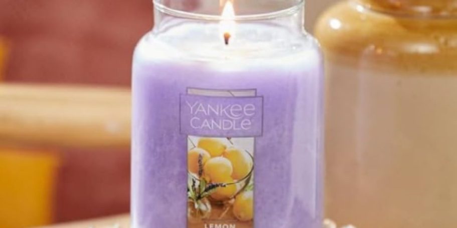 BOGO 50% Off Yankee Candle Large Jars on Amazon | TWO Candles Only $19.59 Shipped