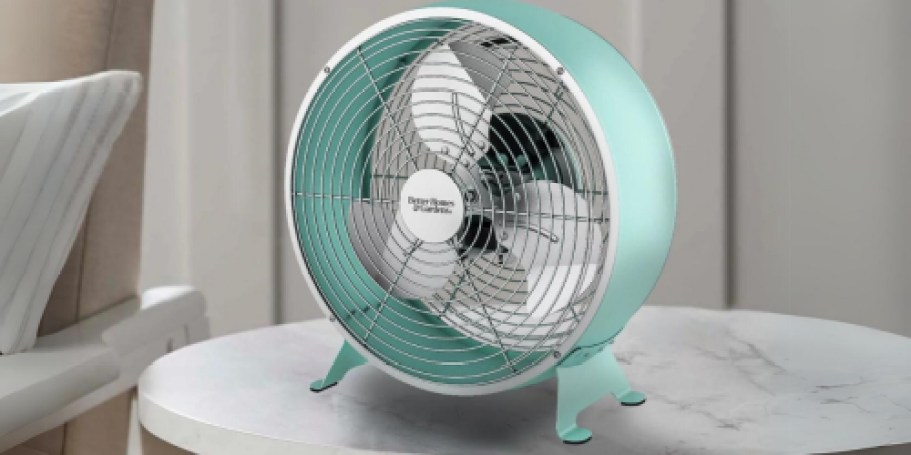 Retro Better Homes & Gardens Tabletop Fan Only $7.95 on Walmart.com