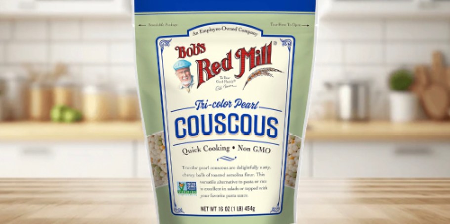 Bob’s Red Tri-Color Pearl Couscous Only $2.66 Shipped on Amazon (Reg. $5)