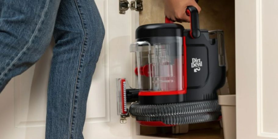 Dirt Devil Portable Carpet & Upholstery Cleaner Only $49.98 Shipped on Walmart.com (Reg. $99)