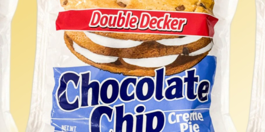 NEW Little Debbie Double Decker Chocolate Chip Cream Pie Coming Soon
