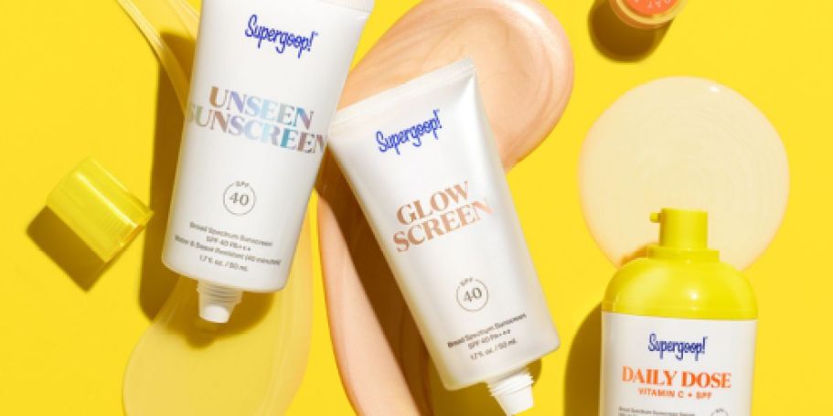 Up to 50% Off Supergoop Best-Sellers + Free Shipping