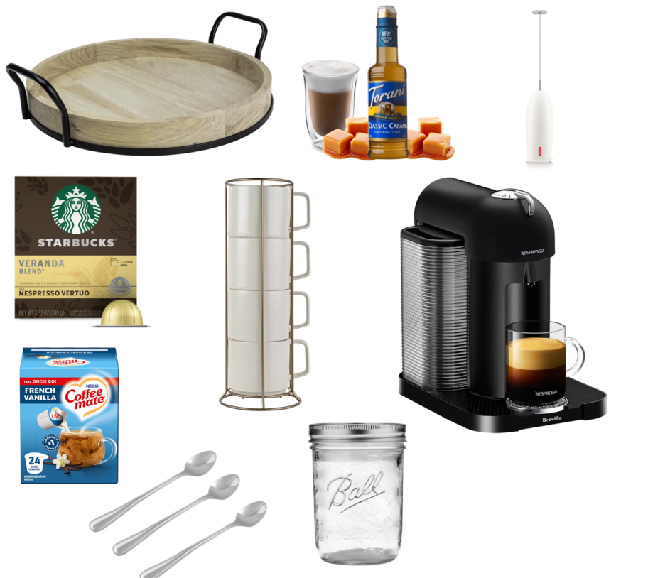 walmart items for diy coffee bar
