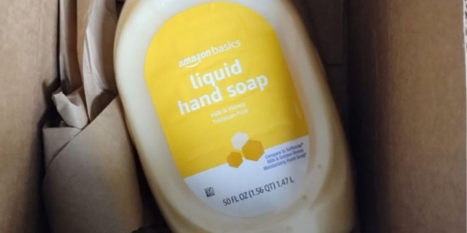 Amazon Basics Milk & Honey Hand Soap 50oz Refill Only $3.90 Shipped