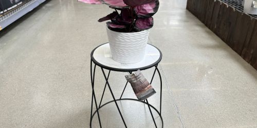 Better Homes & Gardens Faux Marble Top Plant Stand $9.94 on Walmart.com (Regularly $17)