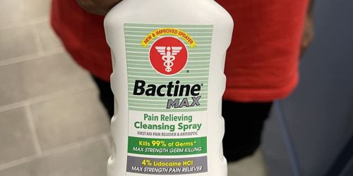 Bactine Max First Aid Spray Only $3.32 Shipped on Amazon (Regularly $8)