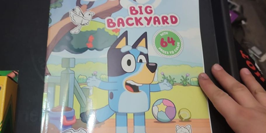 Bluey Coloring Books Just $3.50 on Amazon (Regularly $7)