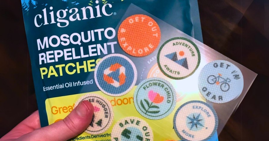 Cliganic Mosquito Repellent Stickers 90-Count sm (2)