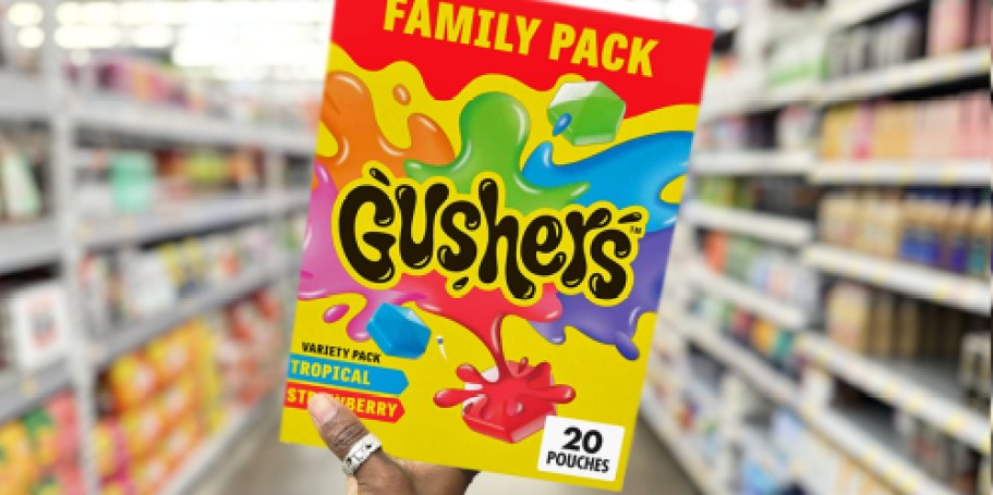 Fruit Gushers 20-Count Variety Pack Only $5 Shipped on Amazon