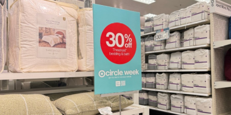 30% Off Target Bedding Sale: Threshold 400 Thread Count Sheet Sets Just $21!