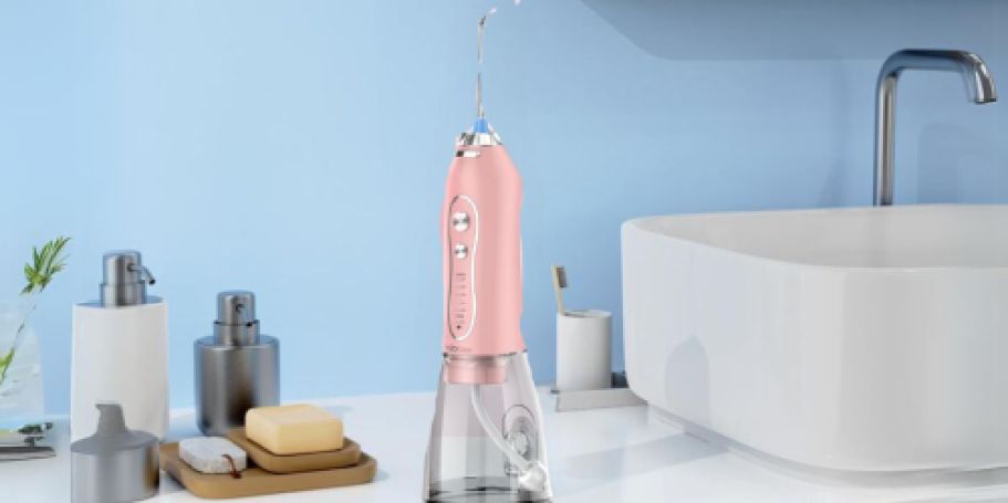 Cordless Water Flosser Only $9.49 Shipped for Amazon Prime Members (Regularly $37)