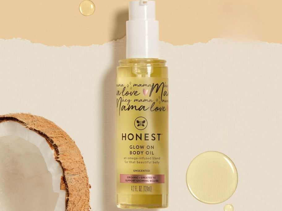 Honest Company Honest Mama Glow on Body Oil 4.2oz