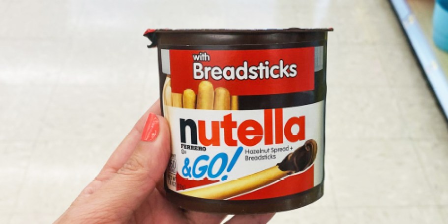 Nutella & Go 12-Count Snack Packs Just $7.30 Shipped on Amazon (Only 61¢ Each!)