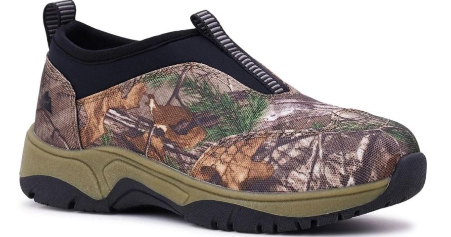 camo slip on shoe