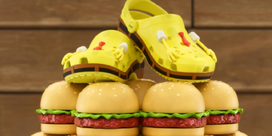 How About a Pair of SpongeBob Crocs? Grab Yours Now with FREE Shipping!