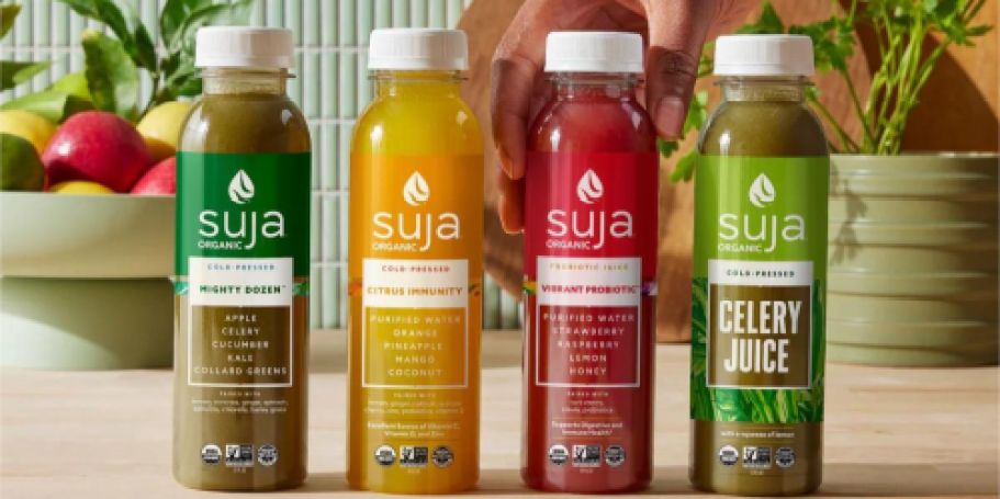 TWO Suja Organic Cold Pressed Juice Bottles Only $1.78 at Walmart After Cash Back