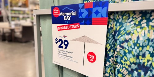 Tilt Patio Umbrella Only $29 on Lowes.com (Regularly $49)