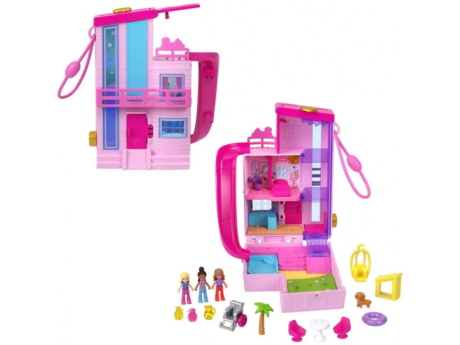 barbie polly pocket playset 