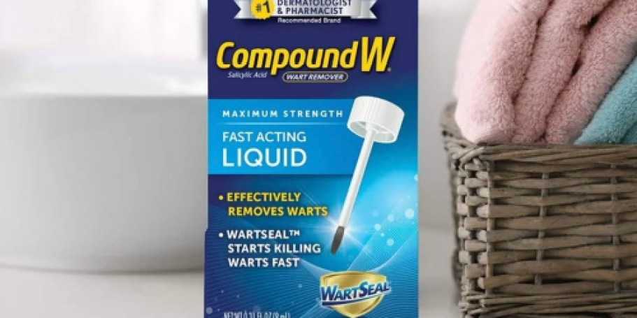 Compound W Fast Acting Wart Remover Only $1.99 Shipped (Great for the First Aid Kit!)