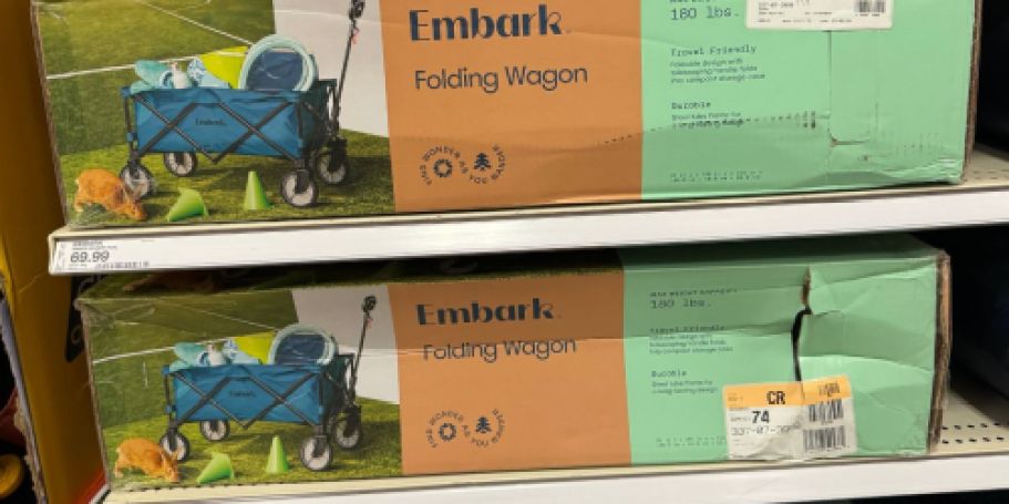 Target’s Embark Outdoor Sale is On! $39.99 Folding Wagon, $15.99 Cooler Tote & More