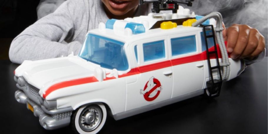 Ghostbusters Track & Trap Ecto-1 Toy Vehicle Only $17.49 on Amazon