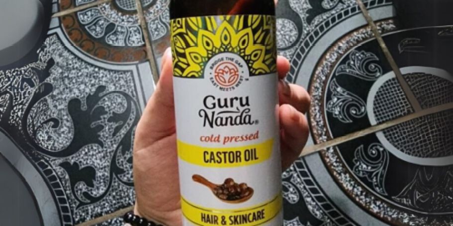 Highly Rated Guru Nanda Castor Oil Just $6.79 Shipped on Amazon