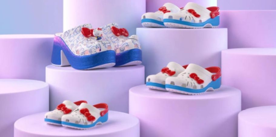 *RARE* 40% Off Hello Kitty Crocs (Shop Adult & Kids Styles!)