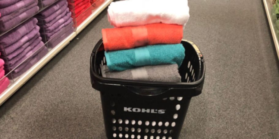 Save BIG on Dorm Essentials at Kohl’s (Score $3 Towels, Pillows & More!)