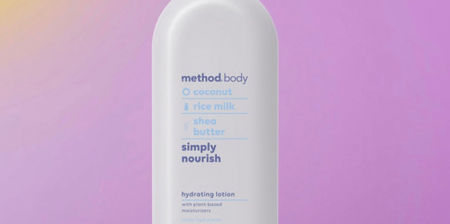 Method 14oz Simply Nourish Lotion Only $5.98 Shipped on Amazon (Reg. $12)