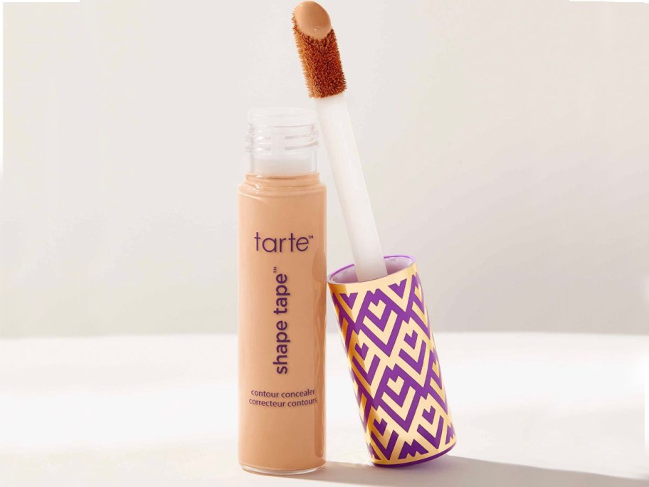 tarte shape tape concealer standing on table