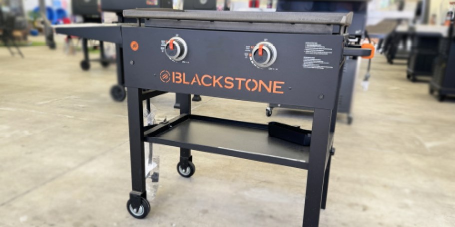 Blackstone 28″ Griddle w/ Hard Cover & Side Shelf Only $197 Shipped on Walmart.com