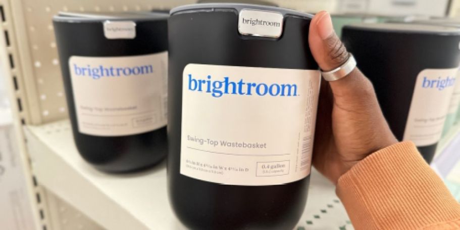 Cute Brightroom Trash Cans from $4.80 on Target.com