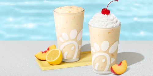It’s Peach Season at Chick-fil-A! Try the Returning Milkshake + New Frosted Lemonade