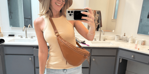 Walmart Women’s No Boundaries Crossbody Sling Bag Just $24.98