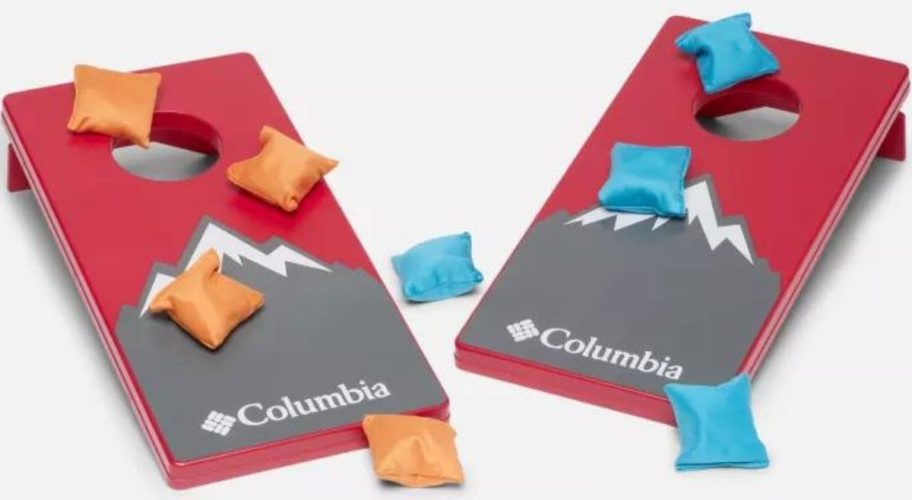 Stock image of Columbia Mini Cornhole Game