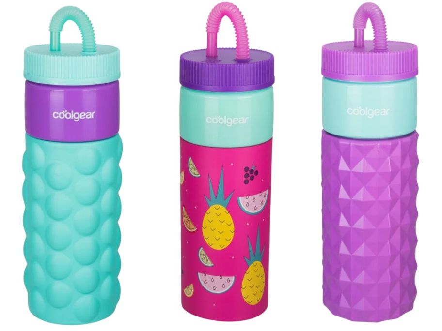 Coolgear Retro Water Bottles