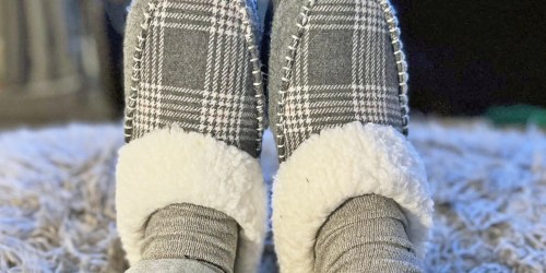 Dearfoams Women’s Slippers Just $9.99 on Amazon (Regularly $30)